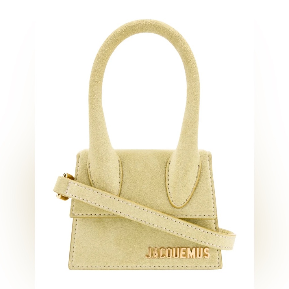 Jacquemus Le Chiquito Bag green suede nwot